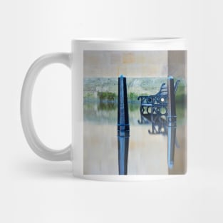 Ouse in Flood, York, England Mug